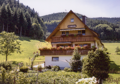 Ferienwohnung Wolftal Familie Bitsch Oberwolfach Schwarzwald Deutschland